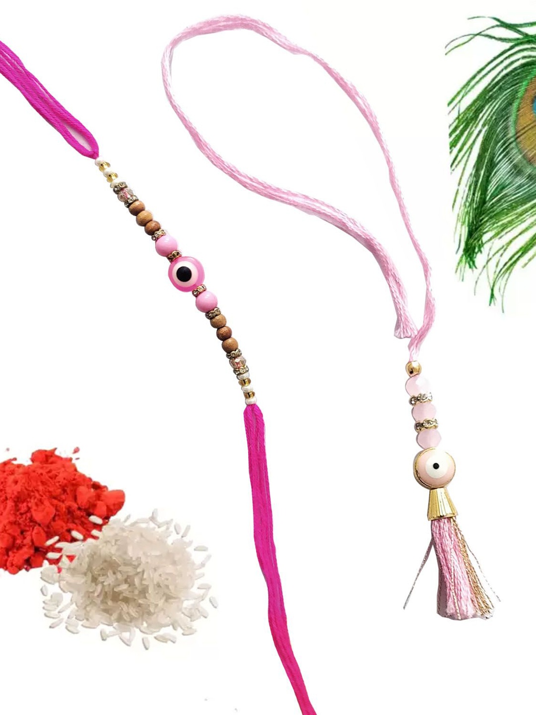 BAESD Thread Rakhi, Gold