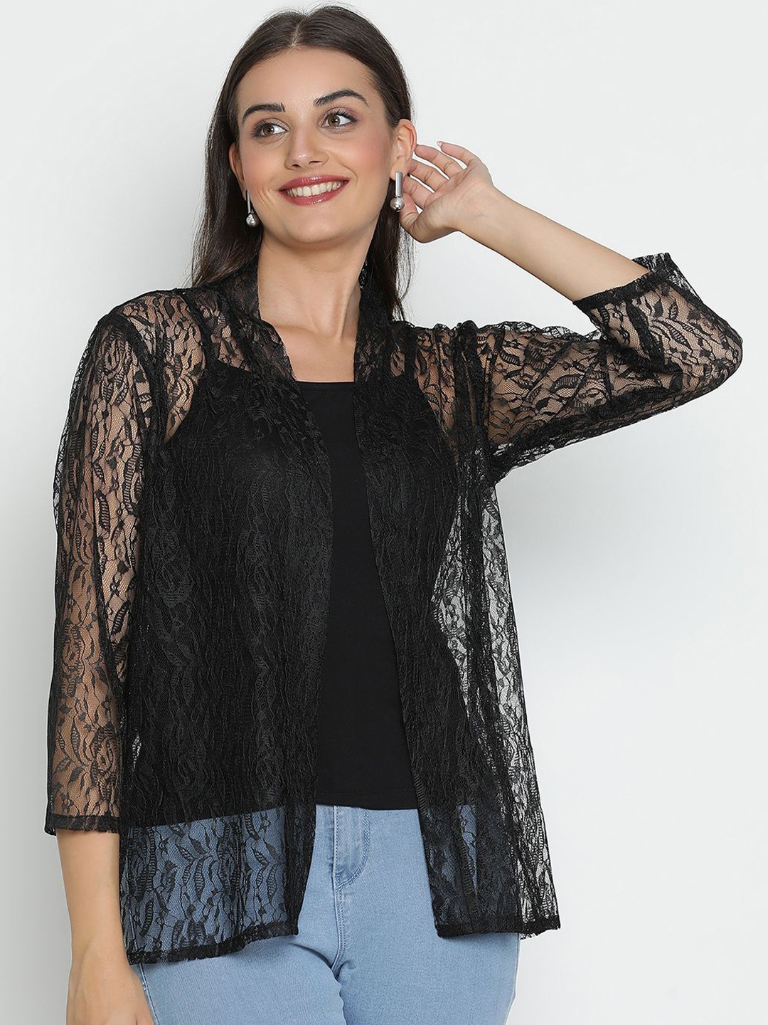 

DRAAX Fashions Top, Black