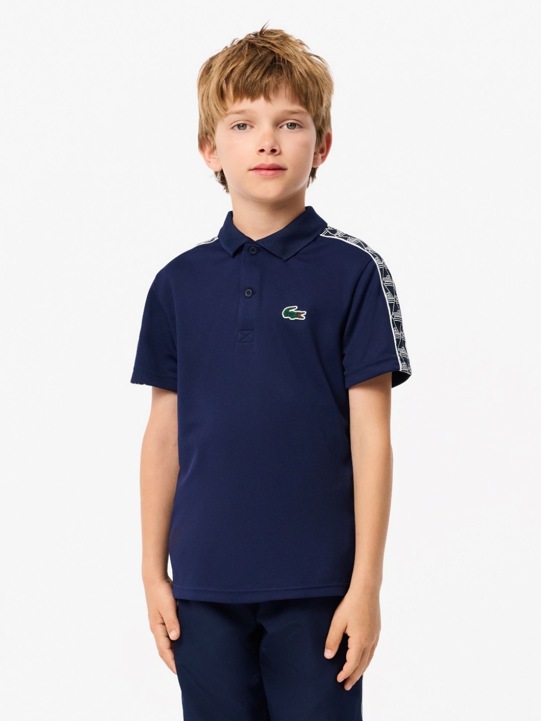 

Lacoste Kids Polo Collar Pockets T-shirt, Navy blue