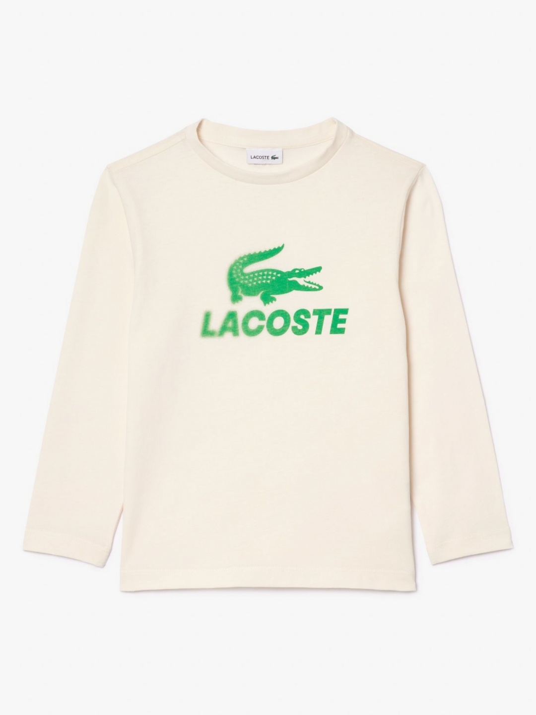 

Lacoste Kids Typography Printed Applique T-shirt, Beige