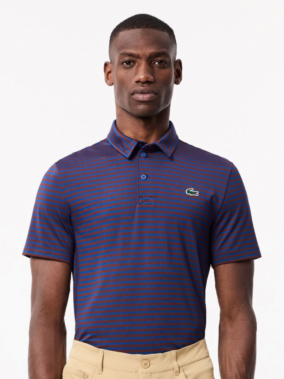 

Lacoste Men Polo Collar Pockets T-shirt, Blue
