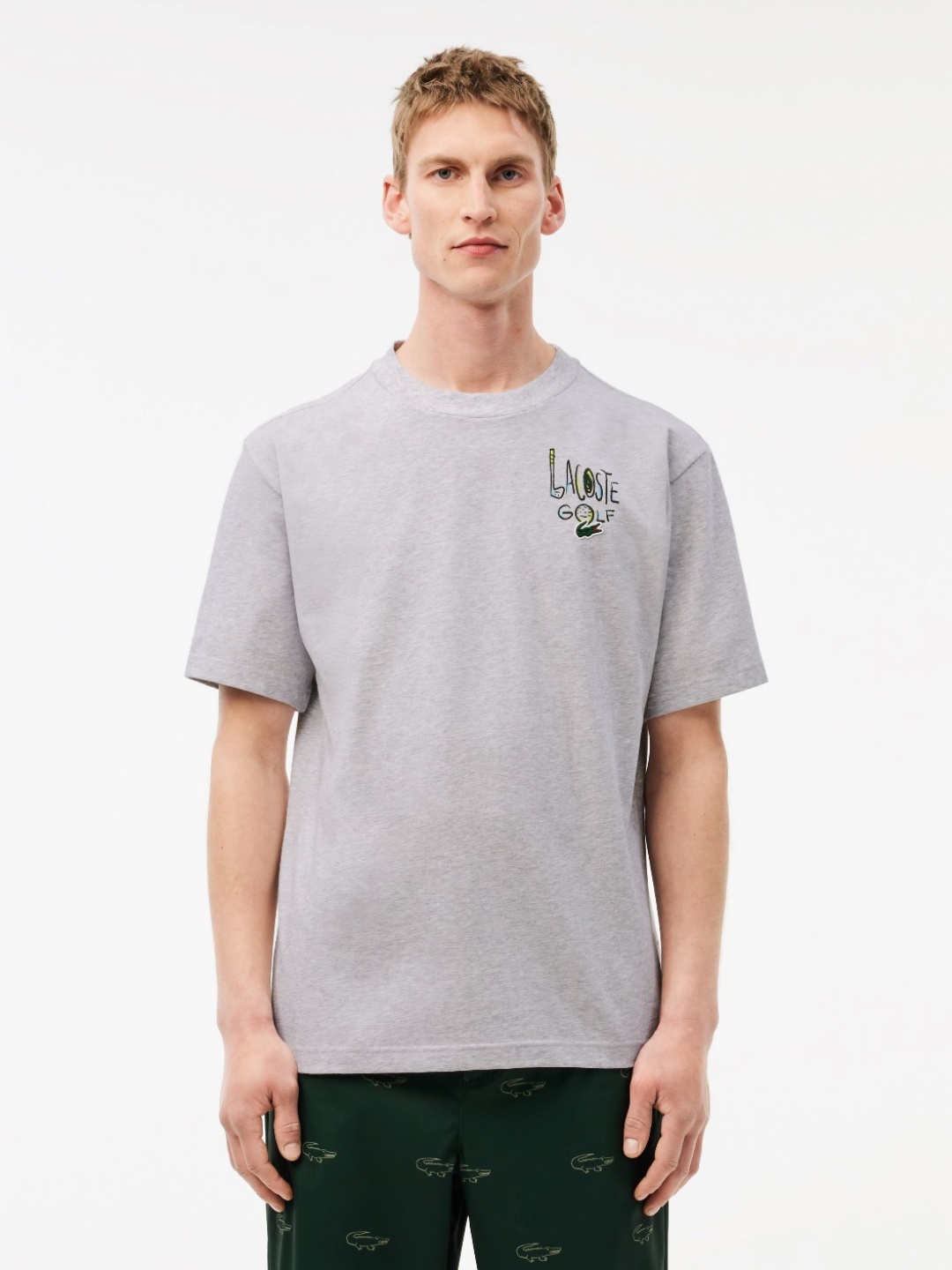 

Lacoste Men Pockets T-shirt, Grey
