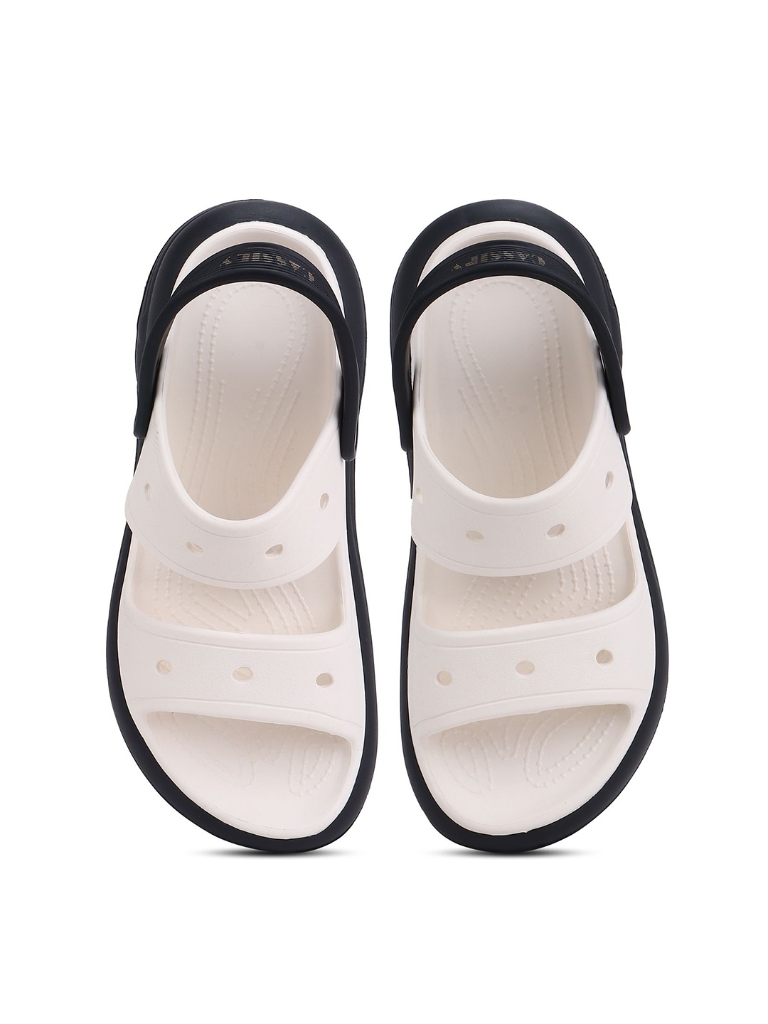 

CASSIEY Women Rubber Lightweight Clogs, Black
