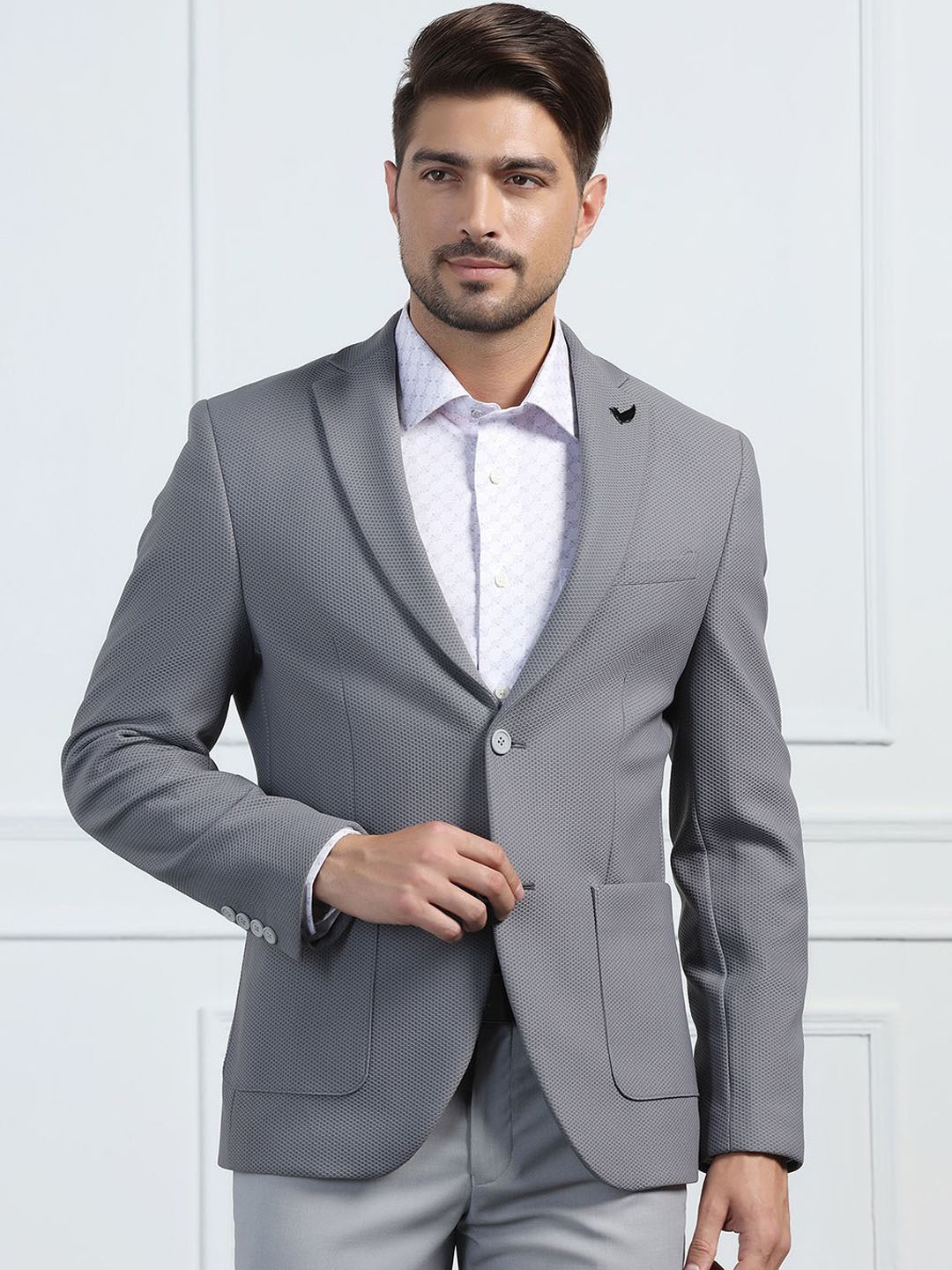 

Blackberrys Men Techpro Blazer, Grey