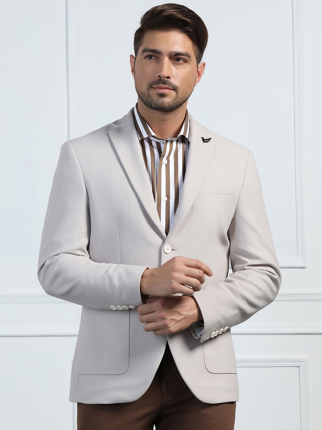 

Blackberrys Men Techpro Blazer, Off white