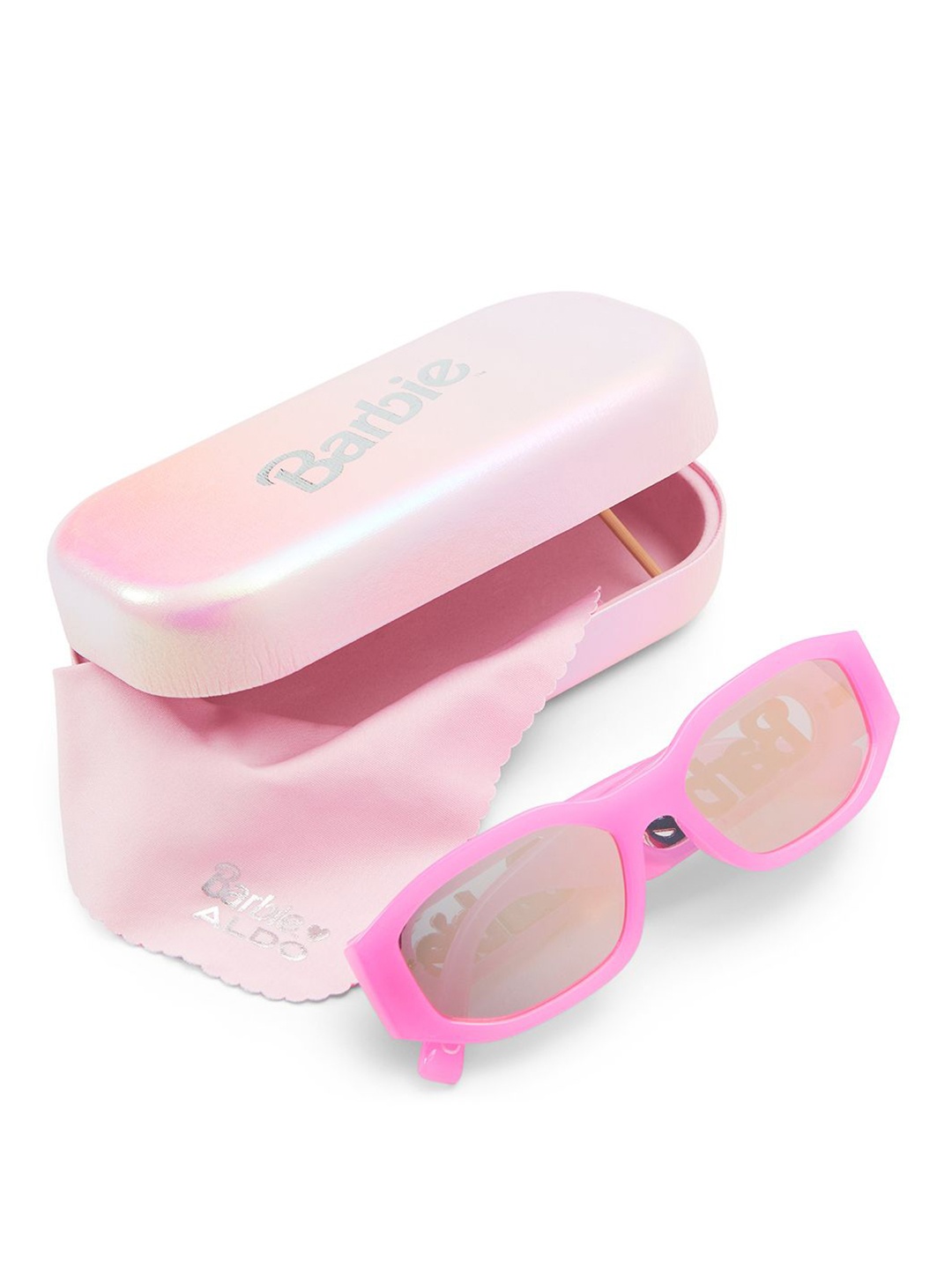 

ALDO Women Oval Barbie Gaze Miscellaneous Sunglasses, Pink