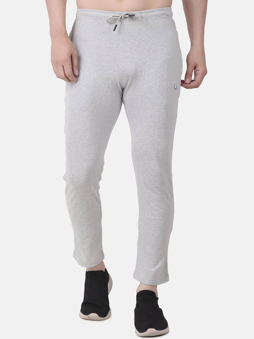 

WELL QUALITY Men Mid Rise Track Pants, Grey