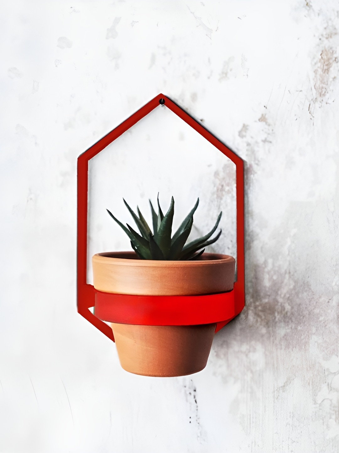 

VAH Kya Bat Hai !! Red Metal Pot Holder