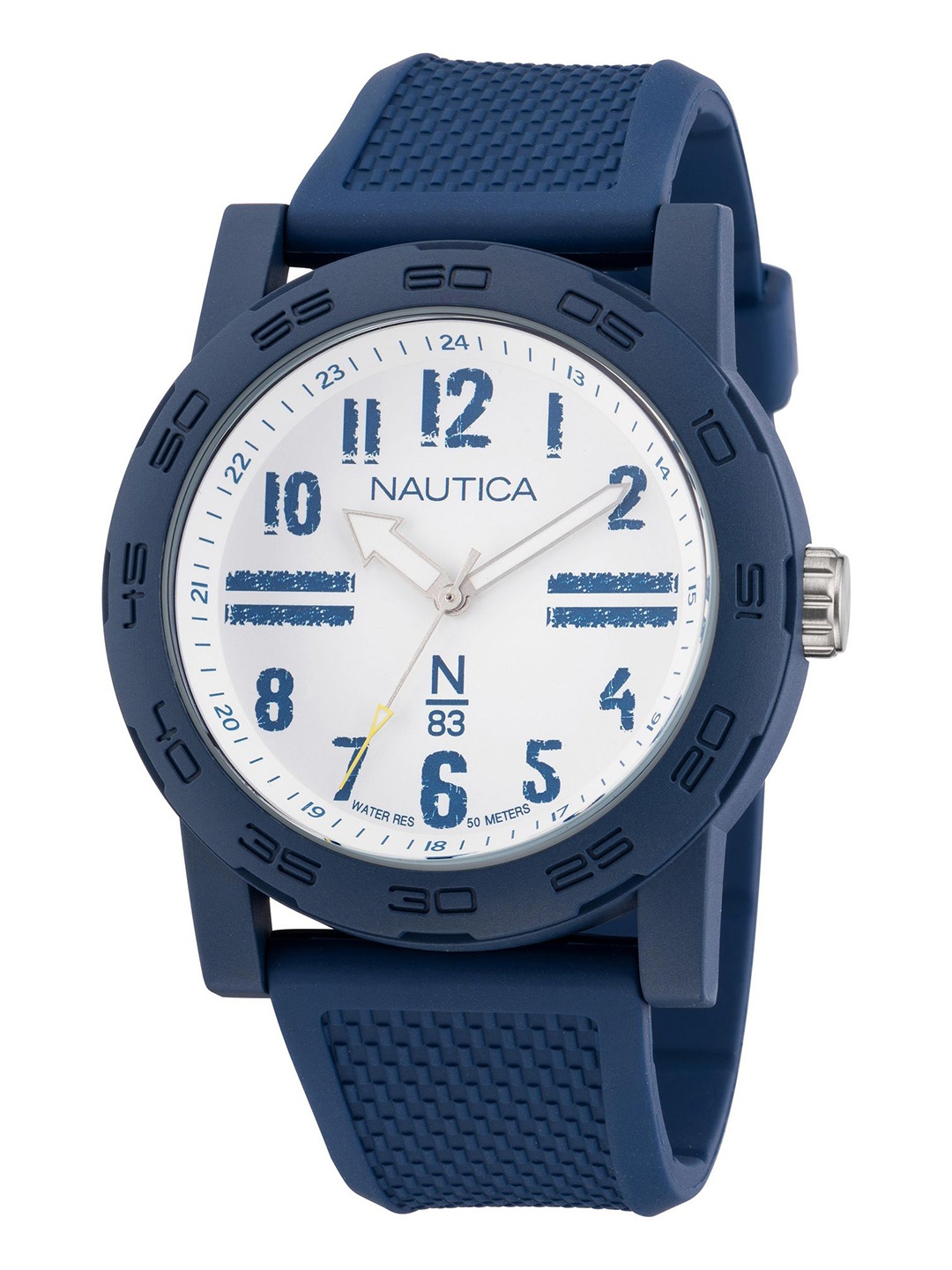 

Nautica Men N83 Everyday Ayia Triada Analogue Watch NAPATS301, White