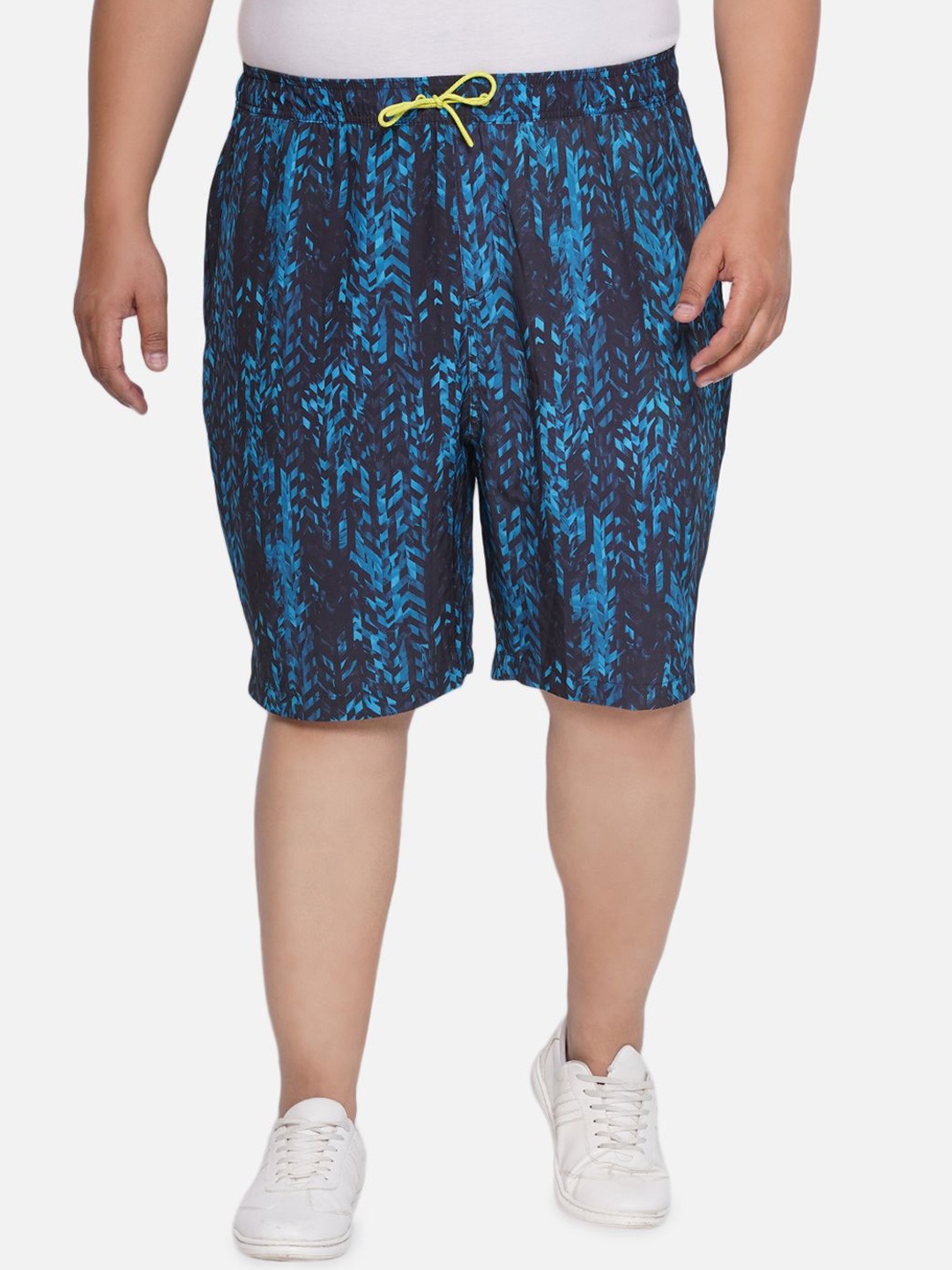 

Santonio Men Printed Sports Shorts, Black