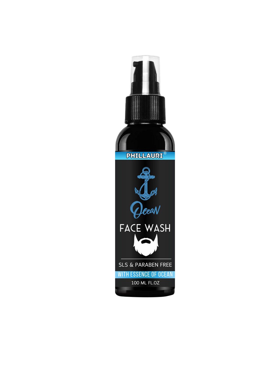 

Phillauri Ocean For All Skin Types Face Wash- 100 ml, Blue
