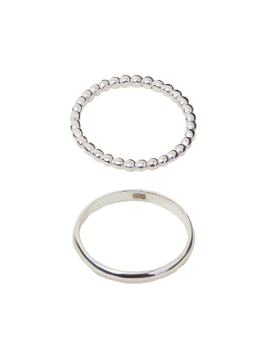 

Accessorize Set Of 2 925 Sterling Silver Finger Ring