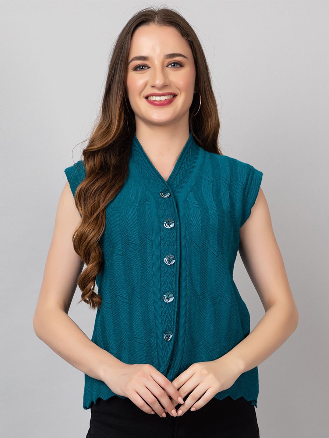TYSORT Women Sweater Vest, Green