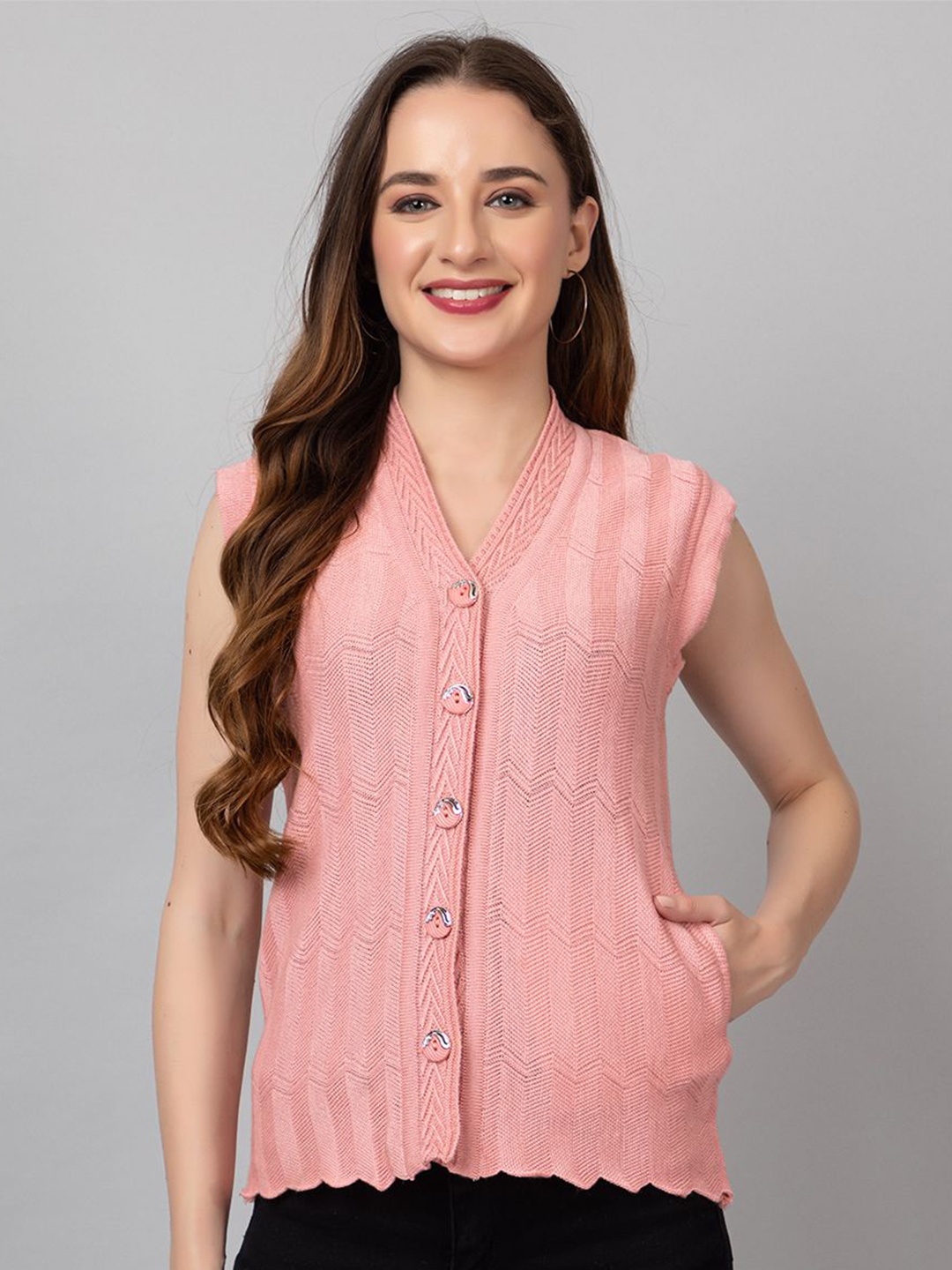 

TYSORT Women Sweater Vest, Pink