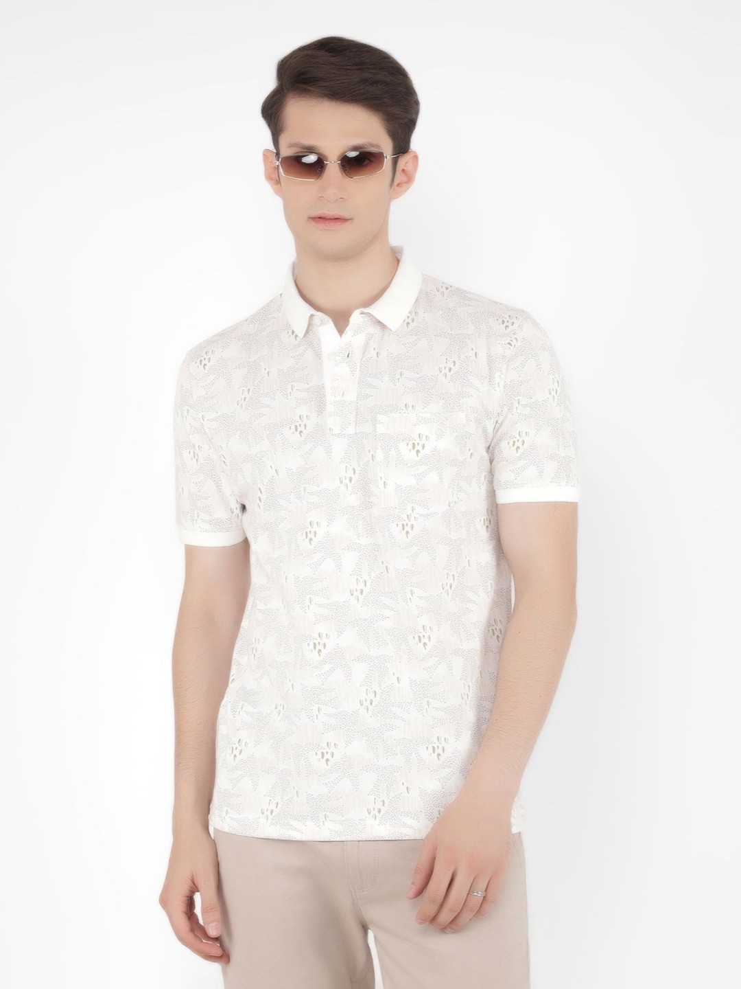 

Crimsoune Club Men Henley Neck Pockets Slim Fit T-shirt, Multi