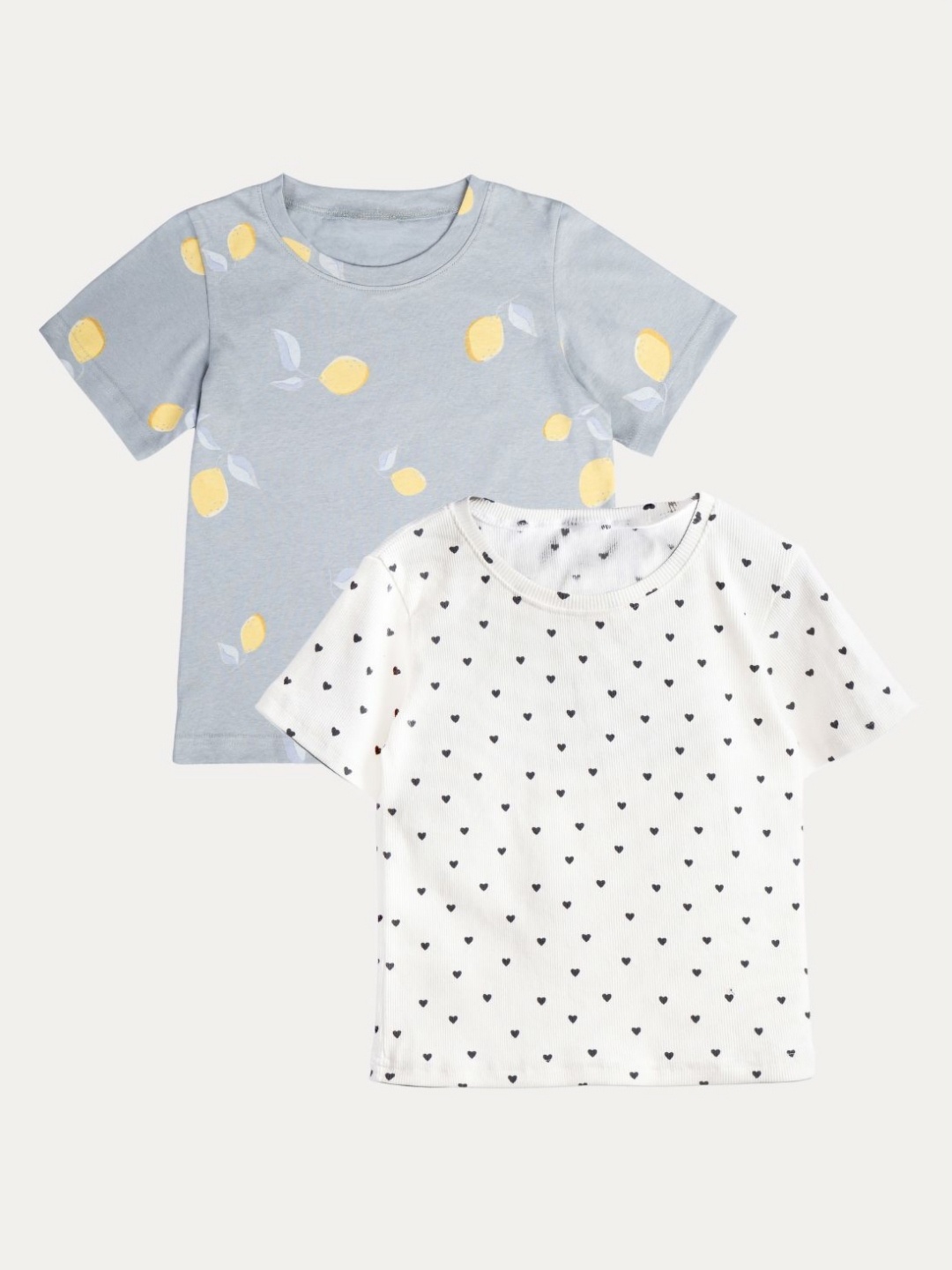 

BforBlossom Kids Printed Applique T-shirt, Grey