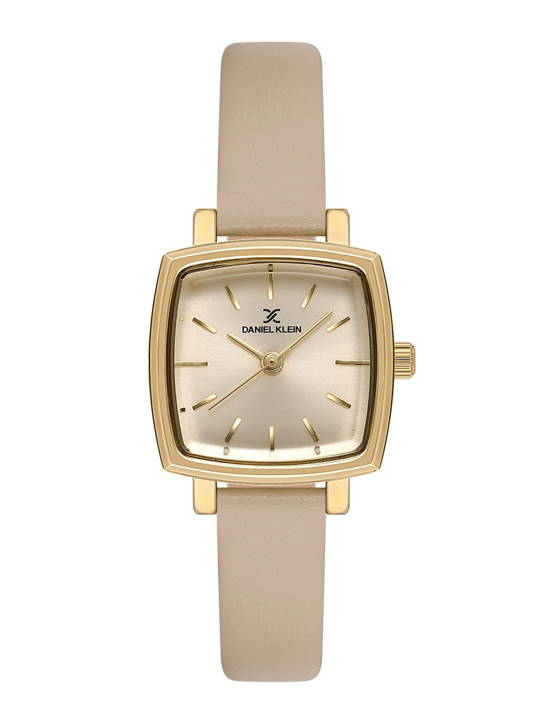 

Daniel Klein Women Dial & Leather Straps Analogue Watch DK.1.13727-4, Beige