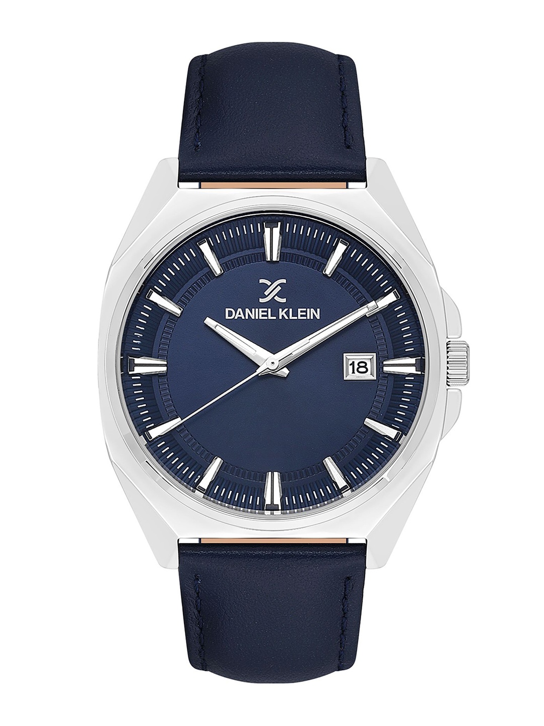 

Daniel Klein Men Dial & Leather Straps Analogue Watch DK.1.13752-3, Blue