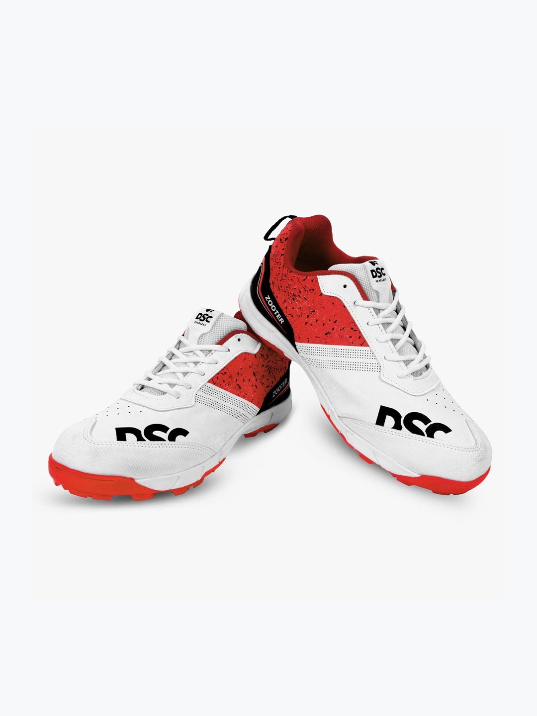 

DSC Zooter Cricket Shoes For Mens, Color - White / Red