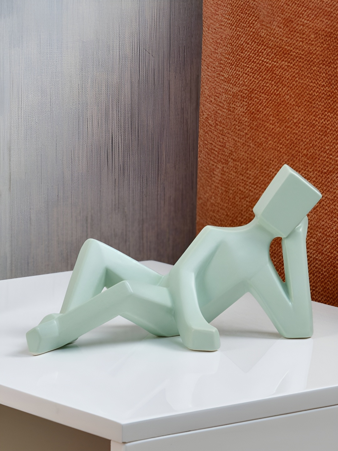 

Athome by Nilkamal Green Small Figurine Showpiece