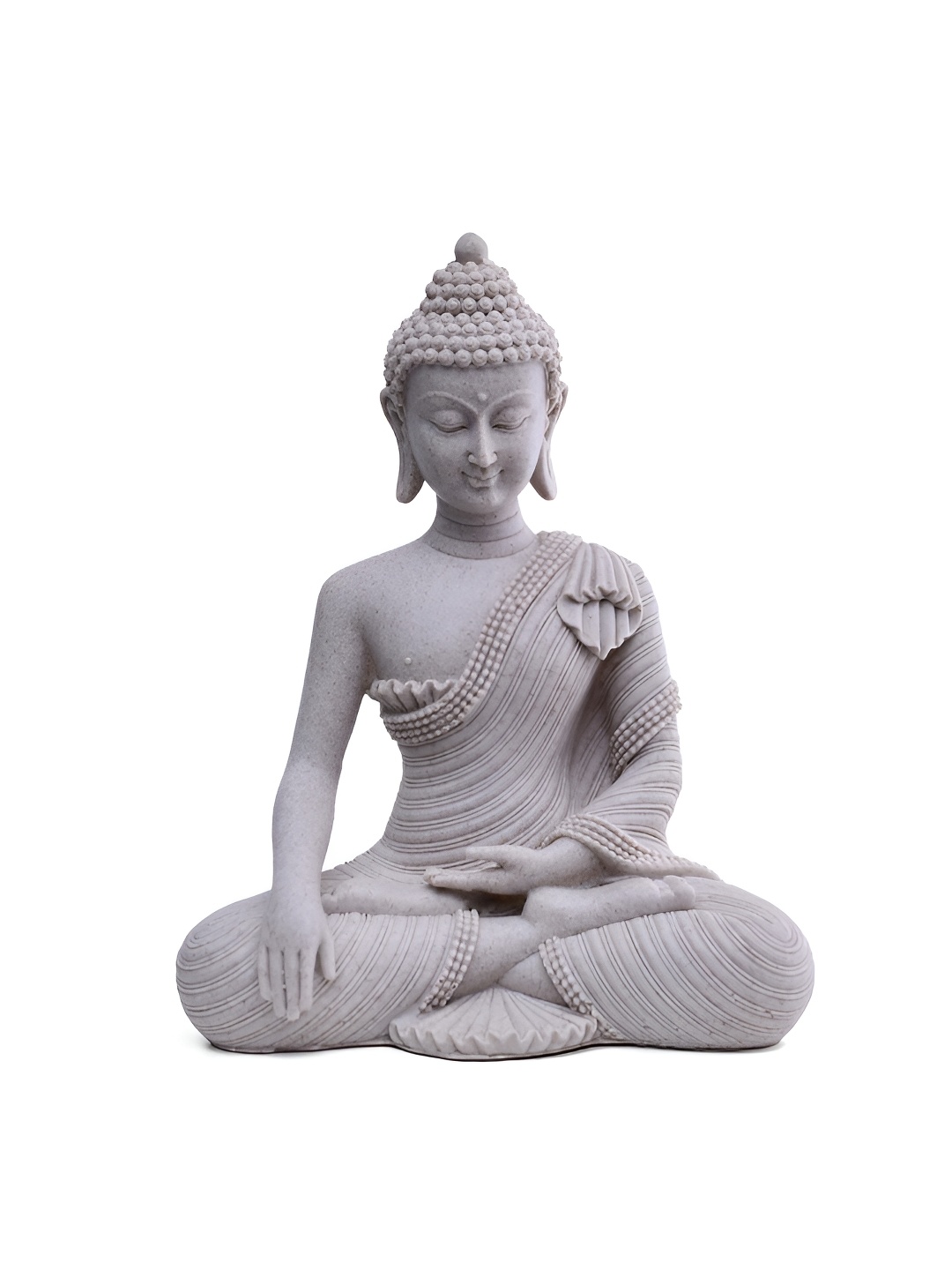 

Athome by Nilkamal Beige Buddha Idol Showpiece