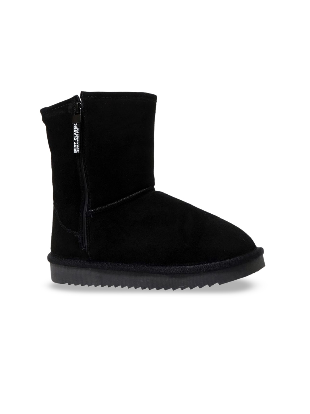 

Ronnie Grey Women Mid-Top Boots, Black
