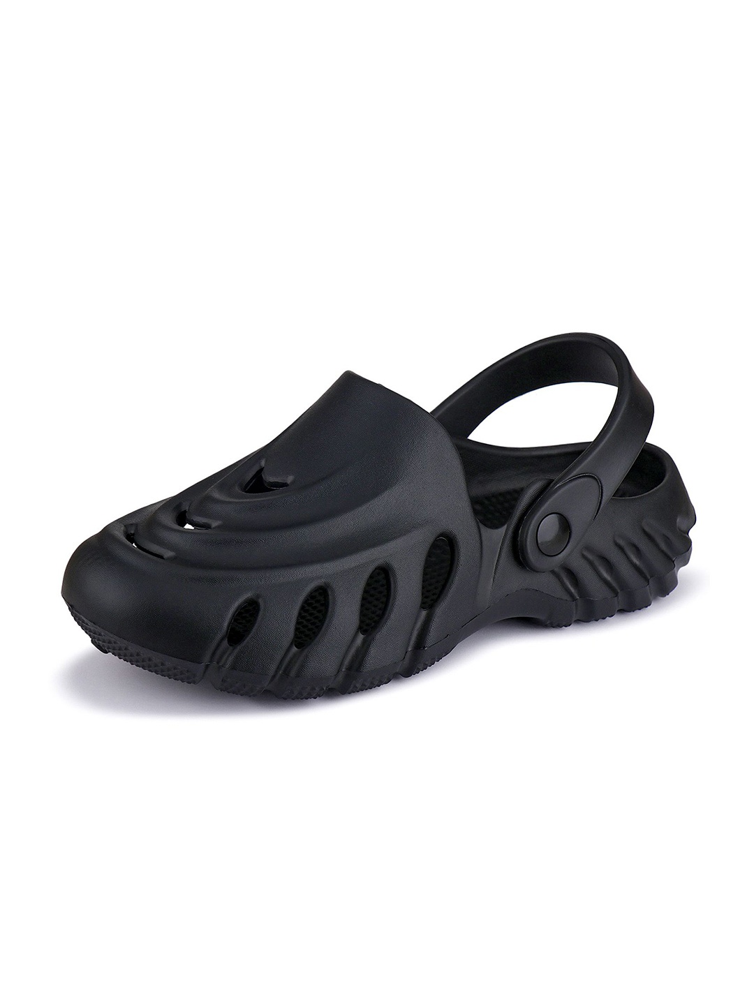 

BERSACHE Men Rubber Clogs Flip Flops, Black