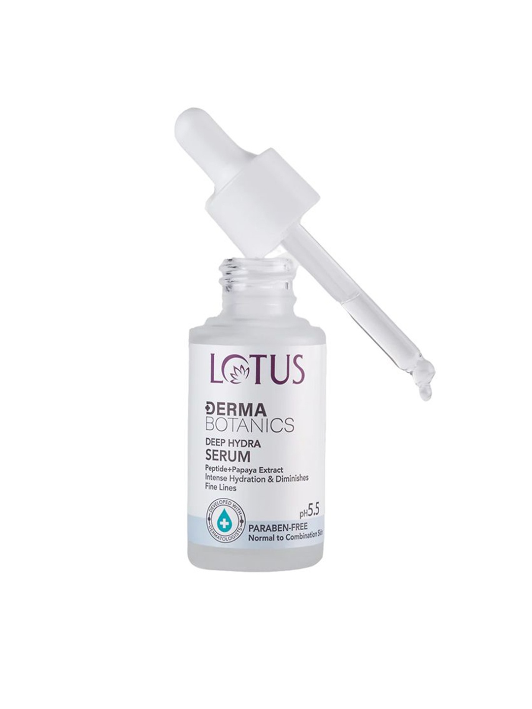 

Lotus Herbals Derma Botanics Peptide + Papaya Diminishes Serum- 28 ml, White