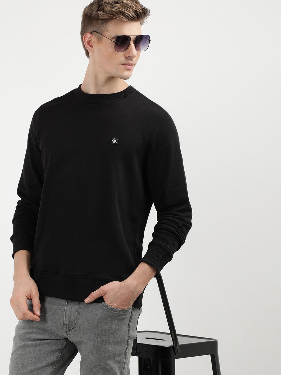 

Calvin Klein Jeans Men Sweatshirt, Black