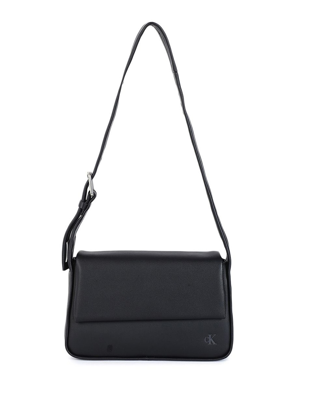 

Calvin Klein Women PU Swagger Sling Bag with Quilted, Black