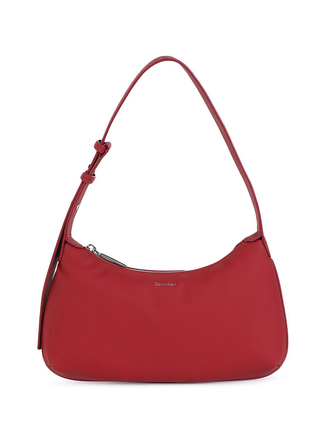 

Calvin Klein PU Structured Shoulder Bag with Quilted, Red