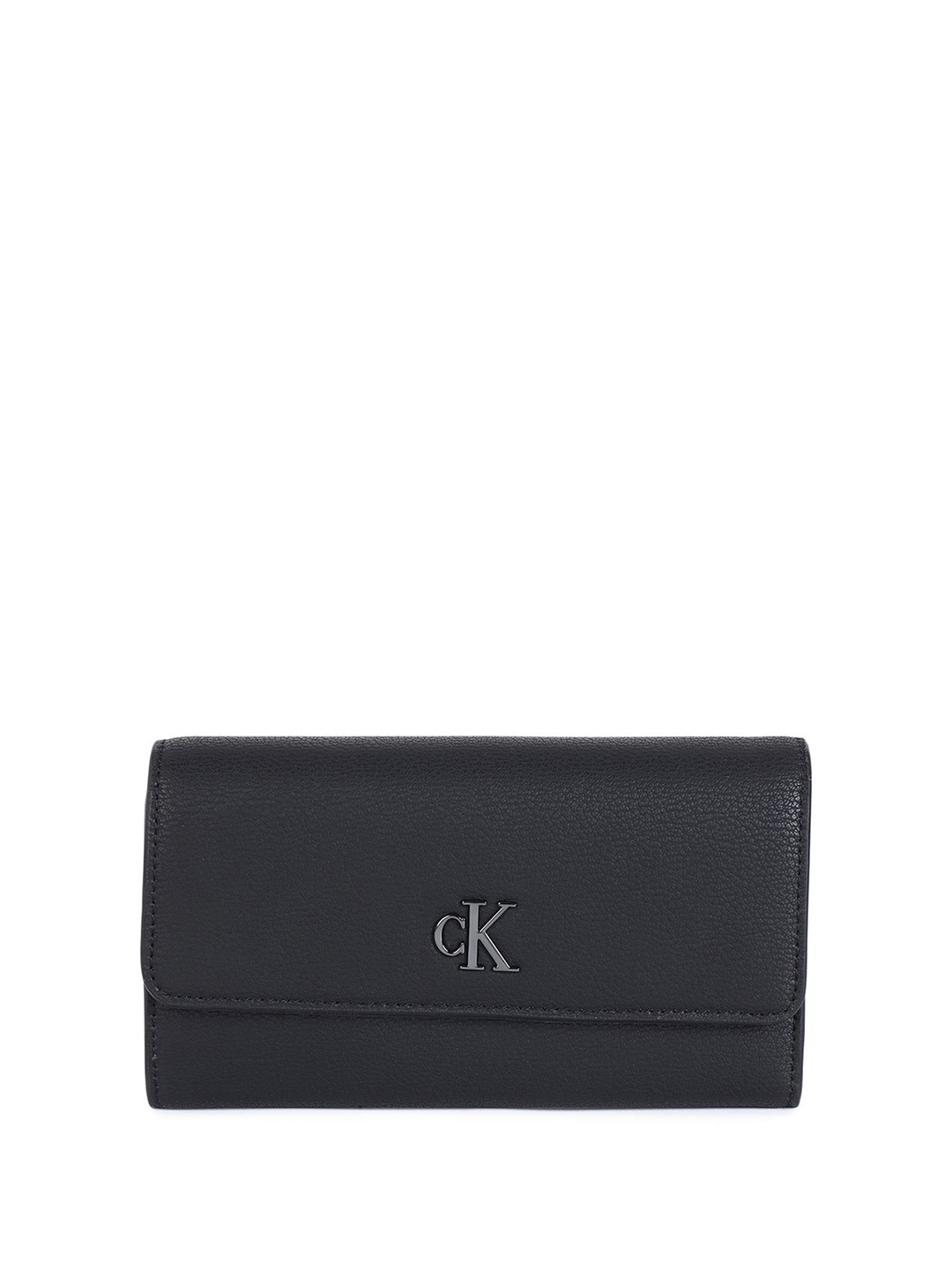 

Calvin Klein Women PU Two Fold Wallet, Black