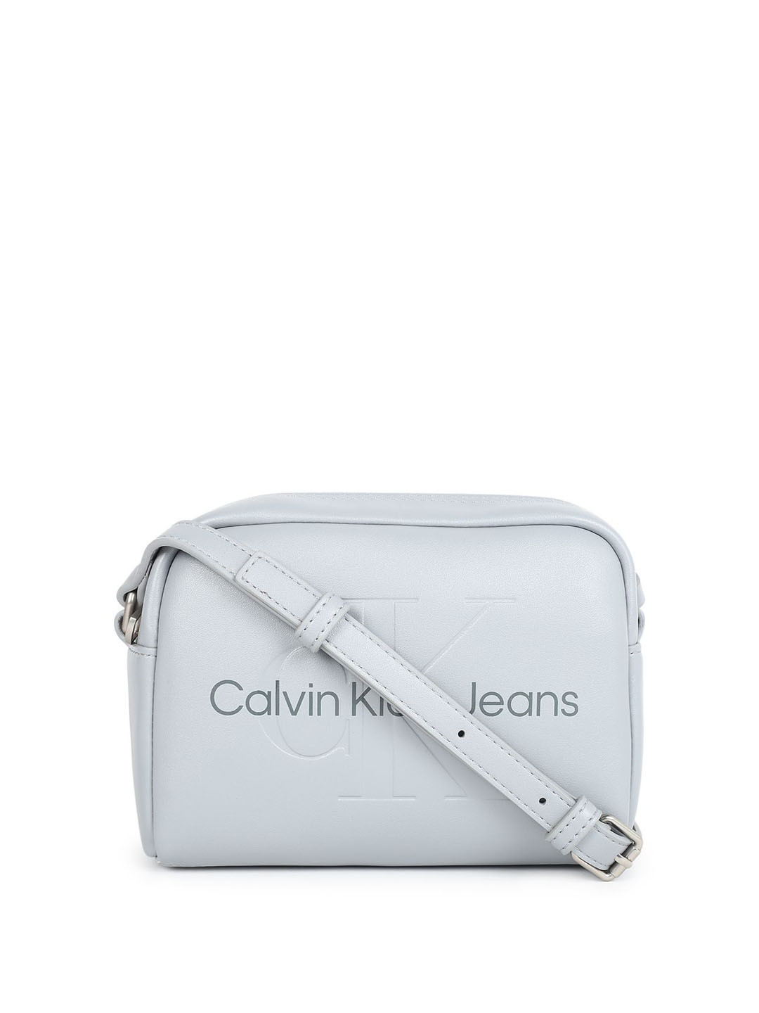 

Calvin Klein PU Structured Women Solid Sling Bag with Quilted, Blue