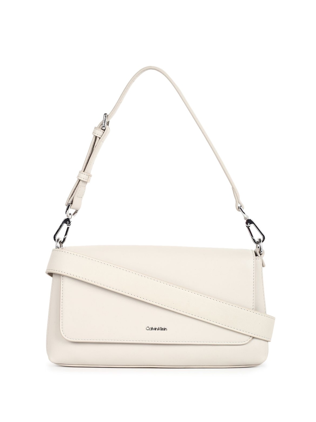 

Calvin Klein Women Structured Shoulder Bag, Beige