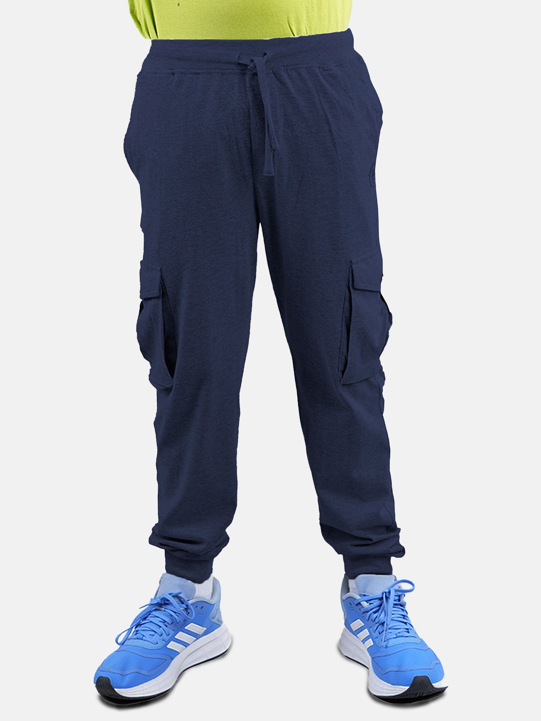 

KiddoPanti Kids Pure Cotton Joggers, Navy blue