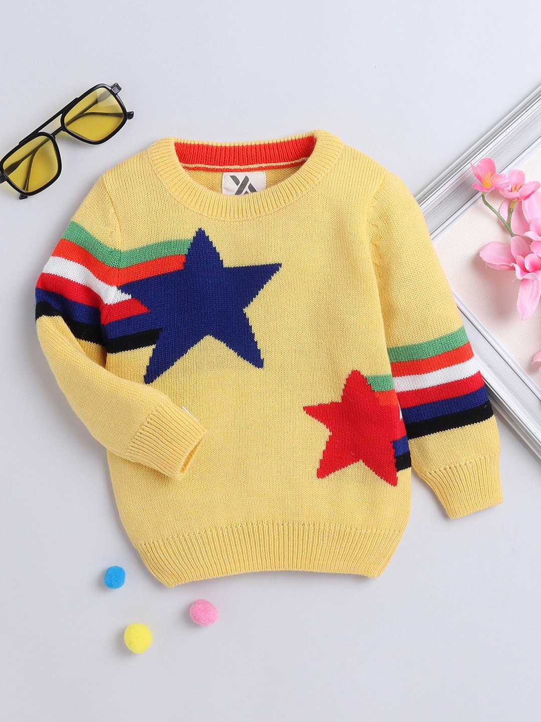 

Yellow Apple Boys Woollen Pullover
