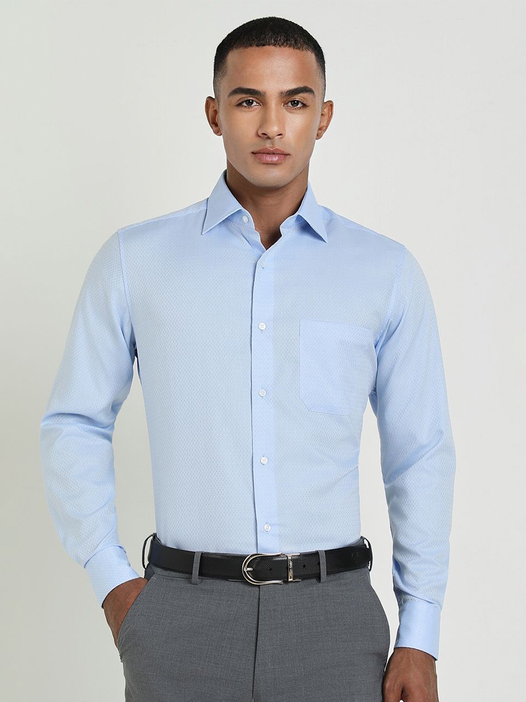 

Allen Solly Sport Men Opaque Formal Shirt, Blue