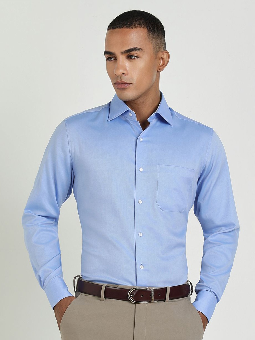 

Allen Solly Sport Men Opaque Formal Shirt, Blue