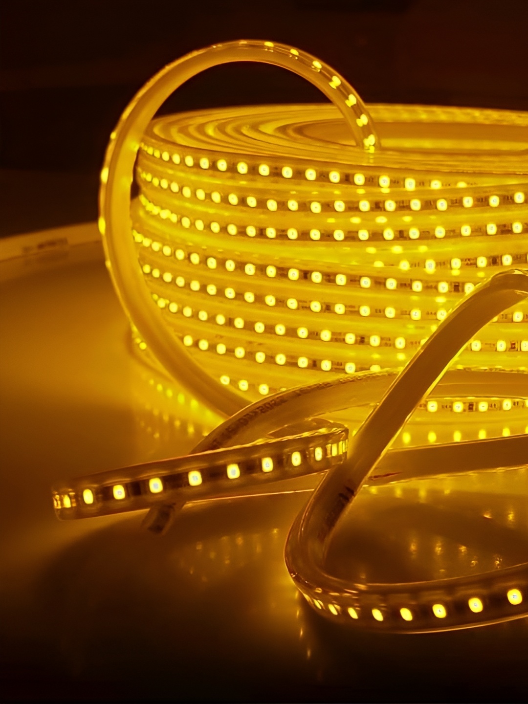 

SPARK WORLD Orange & White Waterproof String Lights