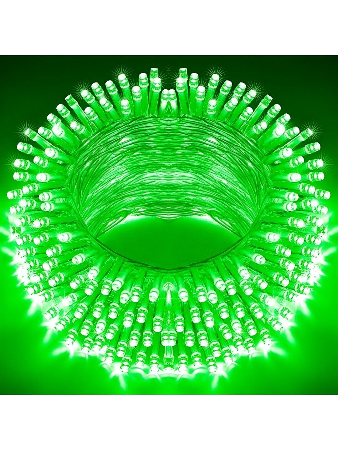 

SPARK WORLD Green Rice Shaped LED String Lights