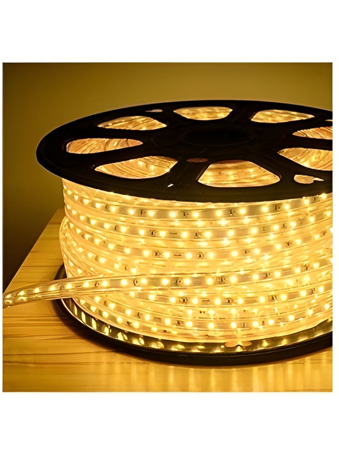 

SPARK WORLD Yellow Rice Shape String Lights