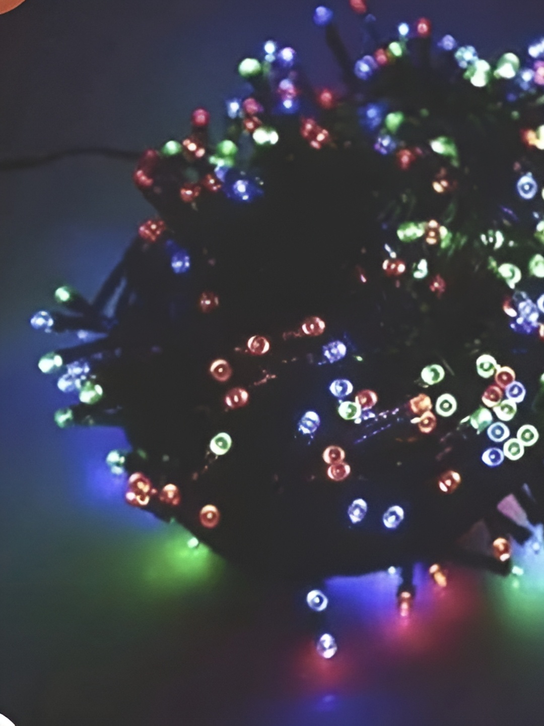 

SPARK WORLD Red & Green Rice Shape String Lights