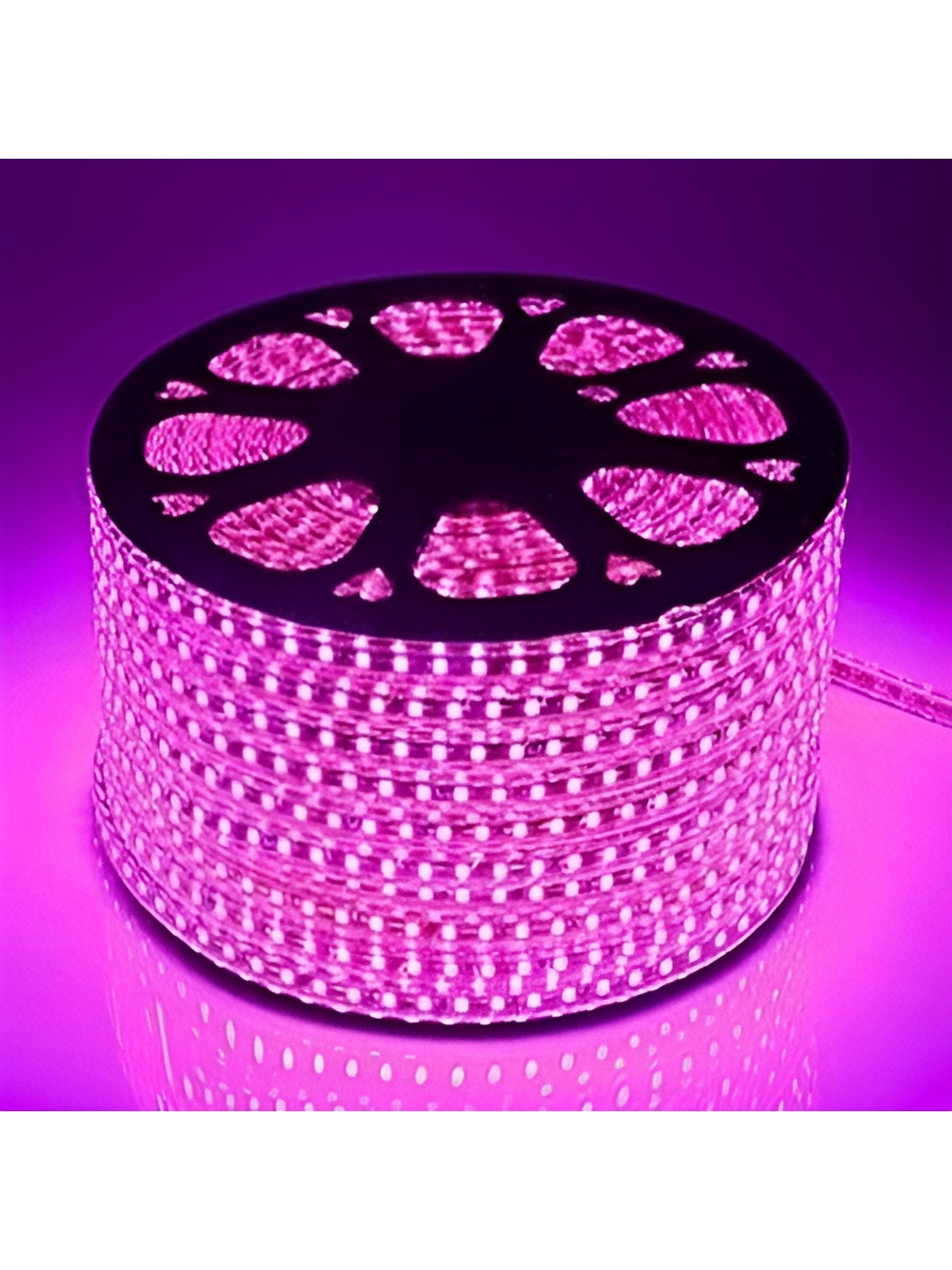 

SPARK WORLD Pink Rice Shaped LED String Lights Rope