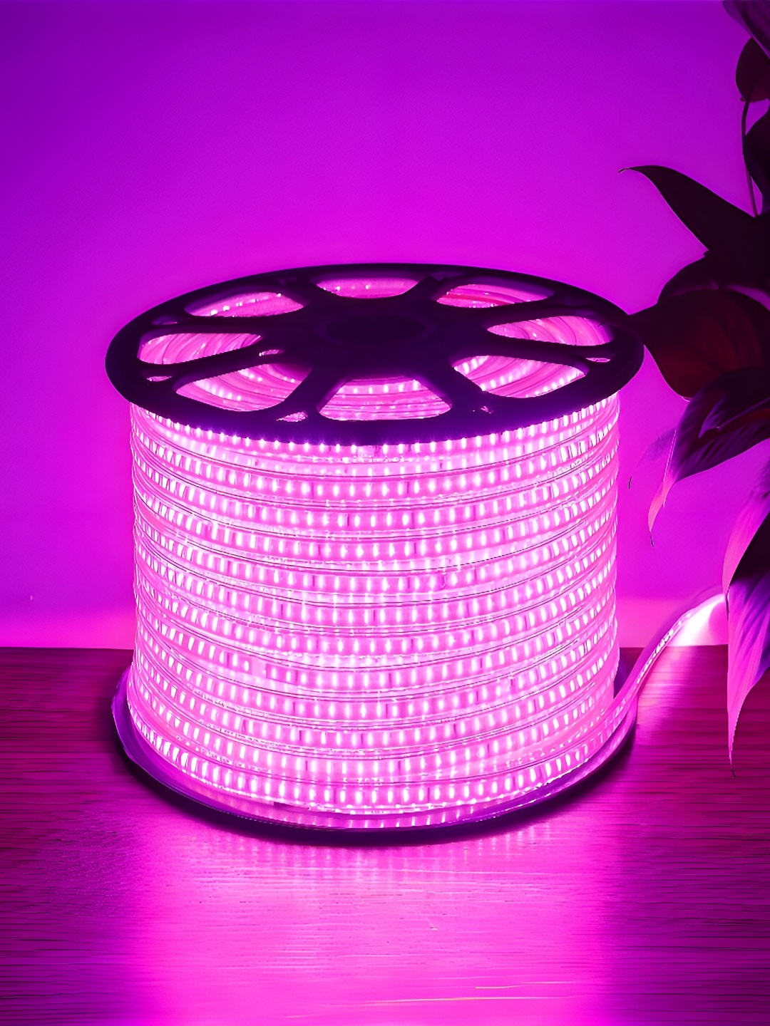 

SPARK WORLD Pink Rice Shaped LED String Lights Rope