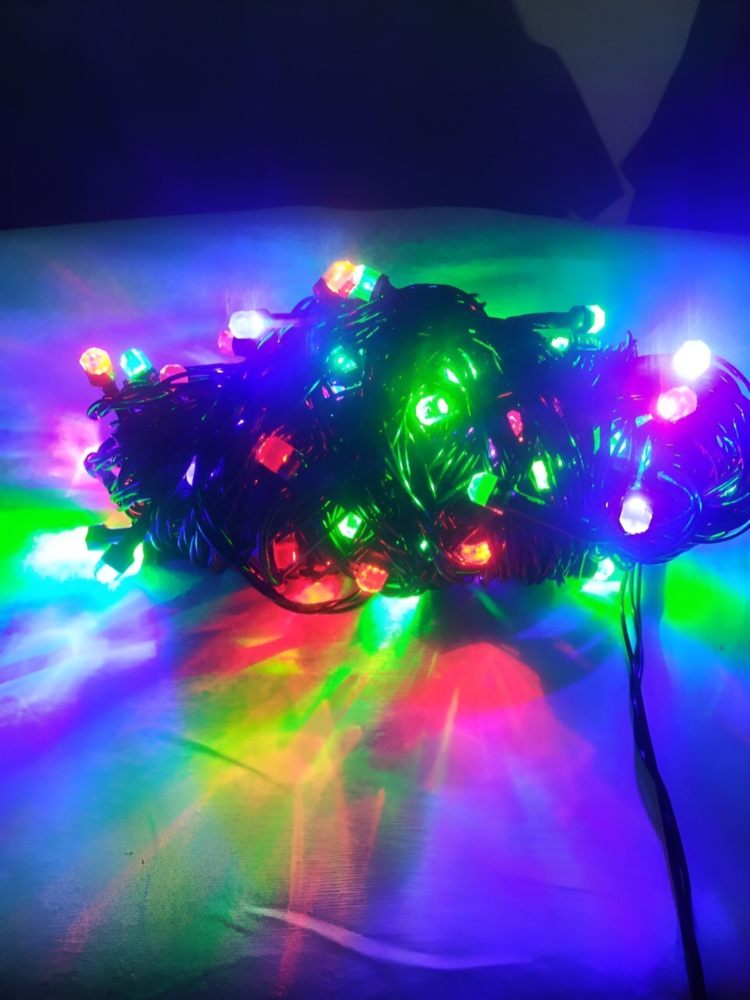 

SPARK WORLD Red & Yellow Rice Shaped LED String Lights