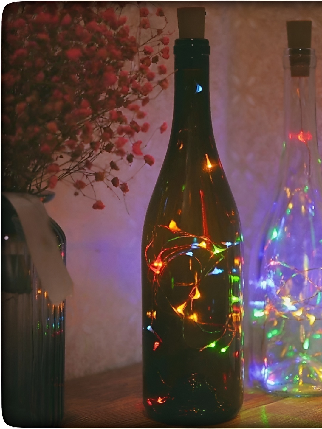 SPARK WORLD Blue Rice Shape String Lights