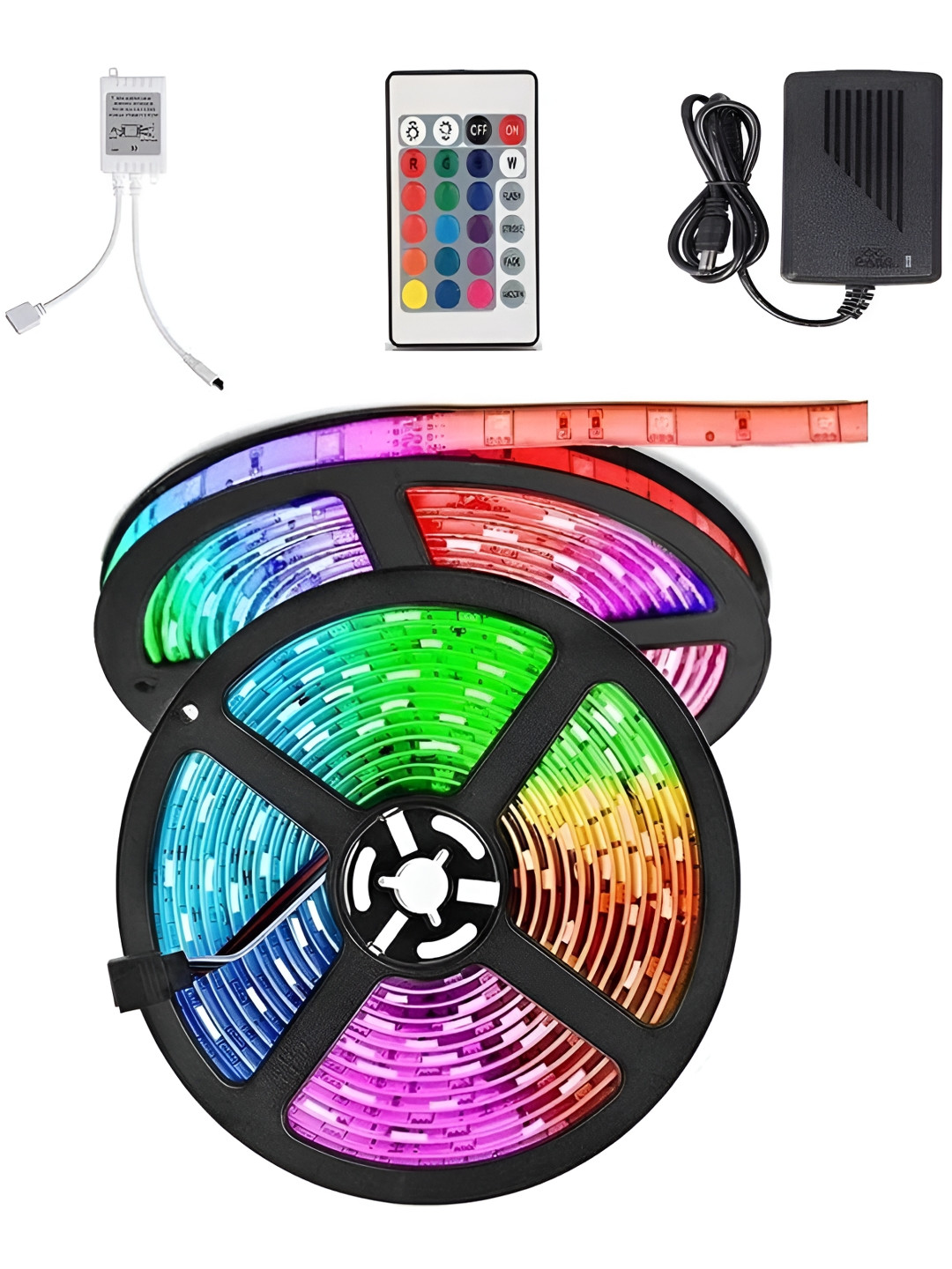 

SPARK WORLD Green & Blue Strip Rope LED String Lights