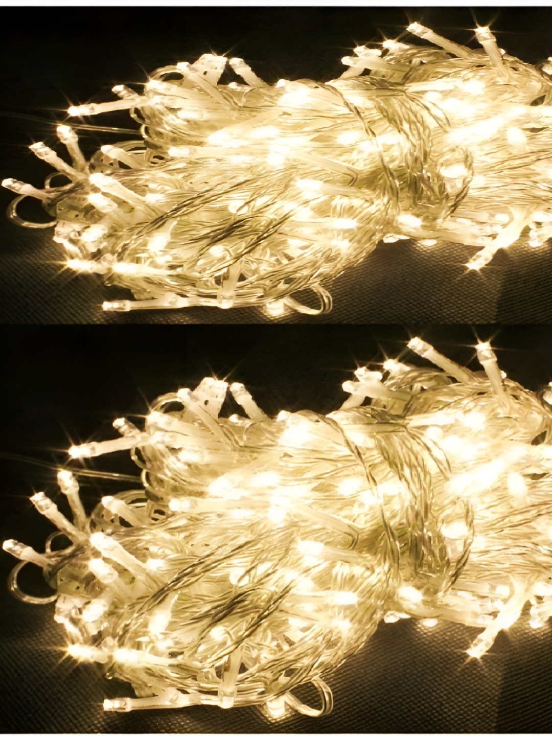 

SPARK WORLD Yellow Rice Shape String Lights