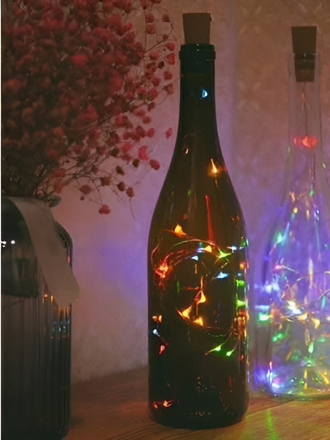 

SPARK WORLD Red & Blue 2 Pieces Rice Shape String Lights
