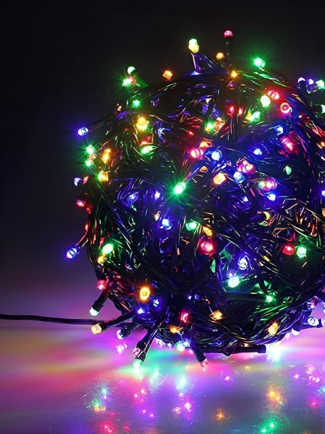 

SPARK WORLD Red & Blue Rice Shaped LED String Lights